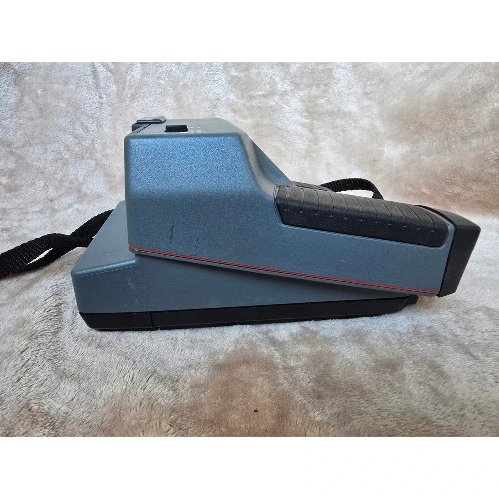 Polaroid Impulse Instant Film Camera Slate Gray Vintage 600 Series Pop-Up Flash